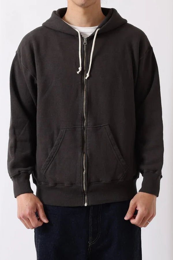 Dubbleworks Lot 88003 Loop Wheel Zip-Up Sweat Hoodie