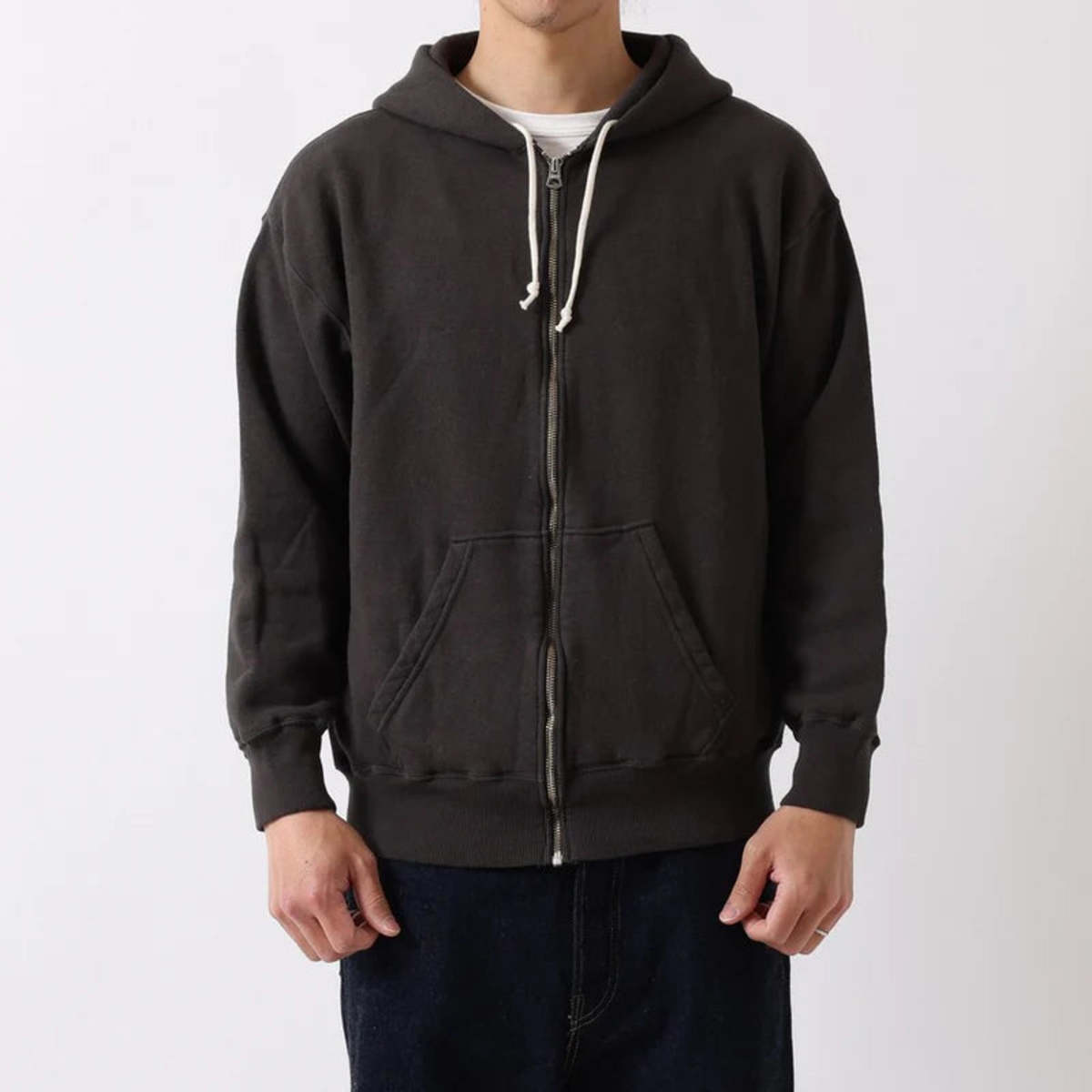 Dubbleworks Lot 88003 Loop Wheel Zip-Up Sweat Hoodie - Image 2 of 7