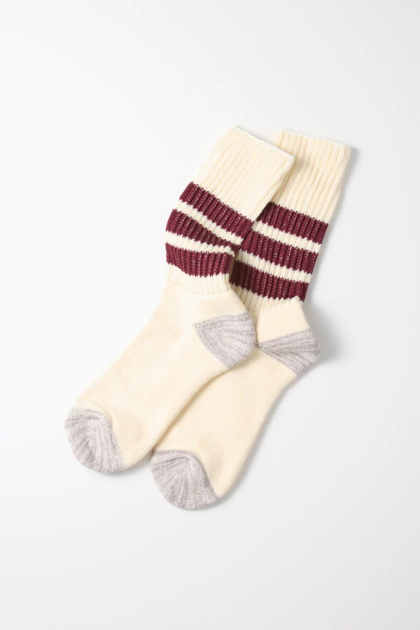Rototo Coarse Ribbed Old School Socks