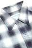 Sassafras Gardening At Night Indigo Ombre Check Shirt - Thumbnail 4