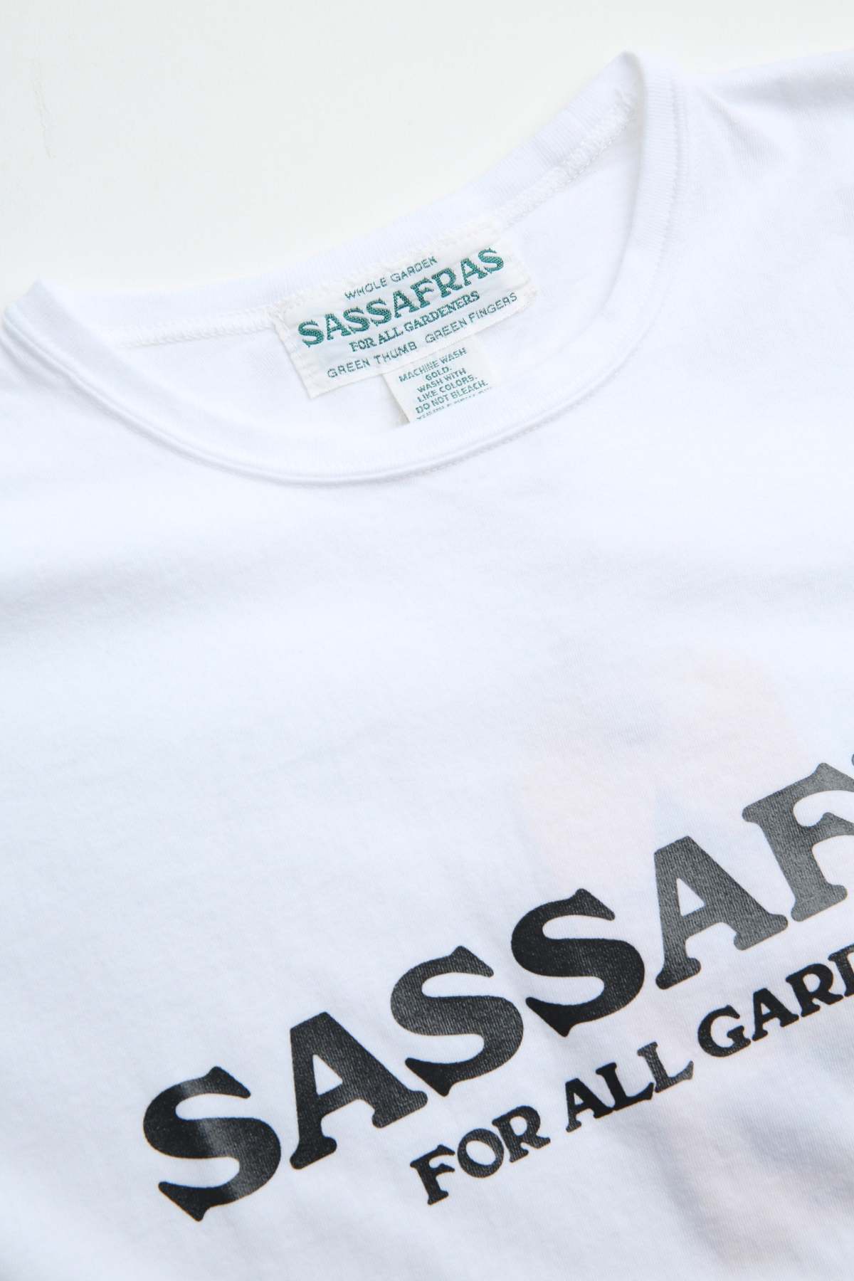 Sassafras T-Shirt 1/2 Single Yarn Cotton Tee - Image 5 of 6