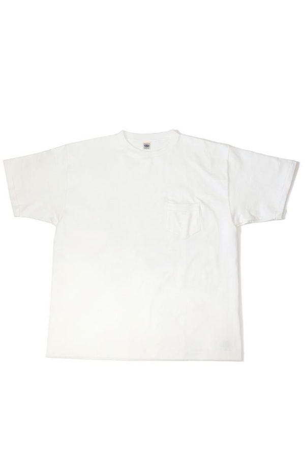 Warehouse & Co. Lot 273 Crew Neck Pocket Tee - Off-White
