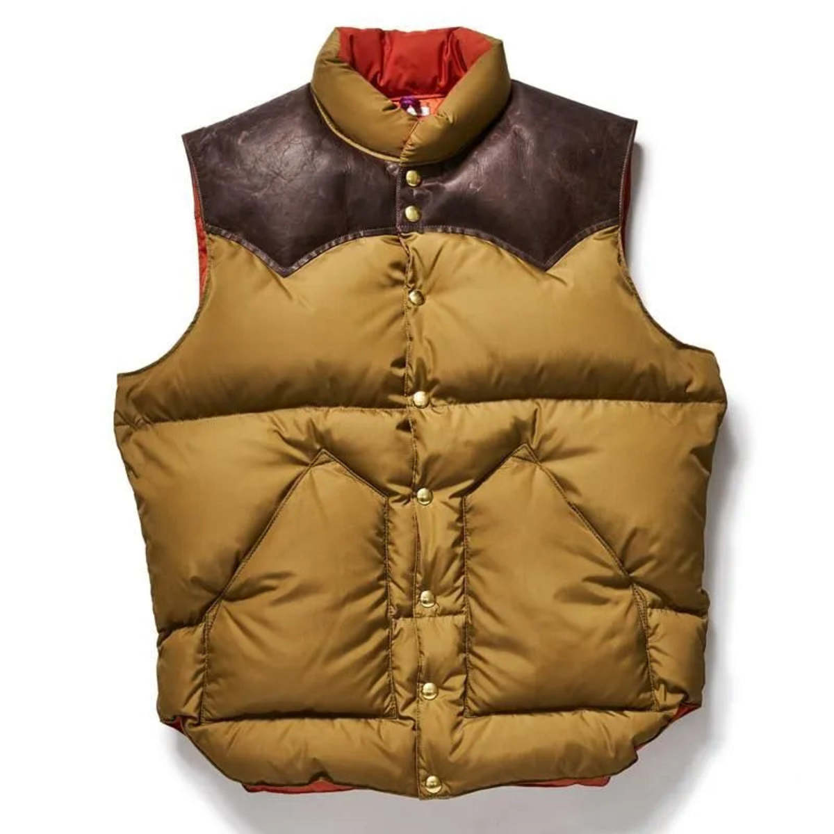 Warehouse & Co. x Rocky Mountain Featherbed Co. Westpoint Nylon Down Vest - Image 1 of 4
