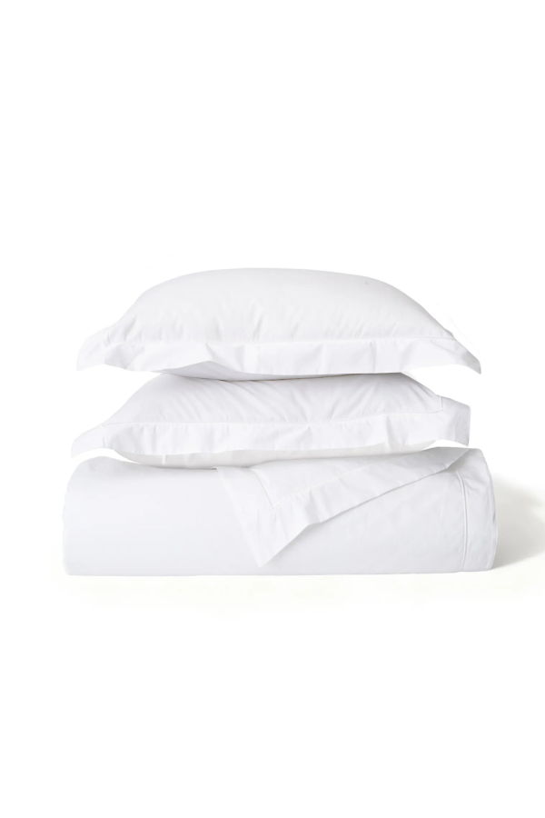 Ela Lane USA Heirloom Organic Percale Duvet Cover