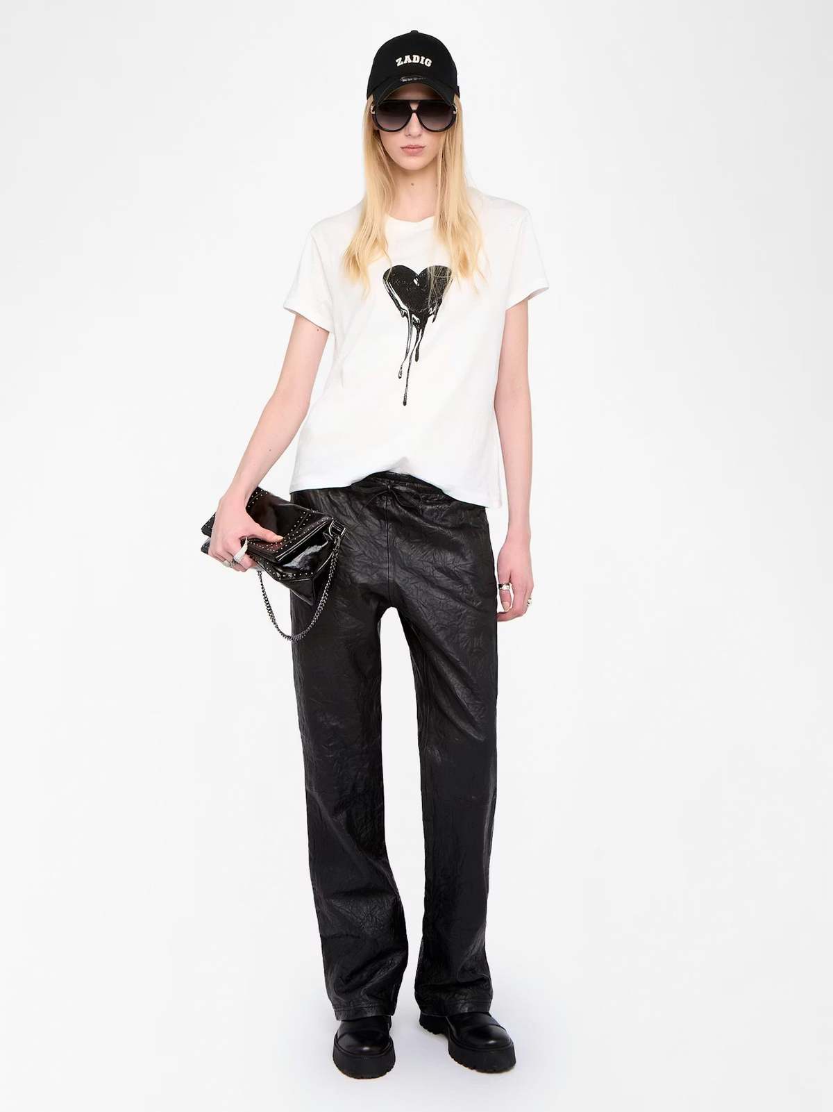 Zadig & Voltaire Walk Heart Tee - Image 5 of 6