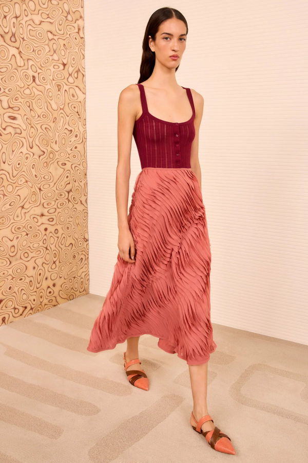 Ulla Johnson Amiko Midi Skirt