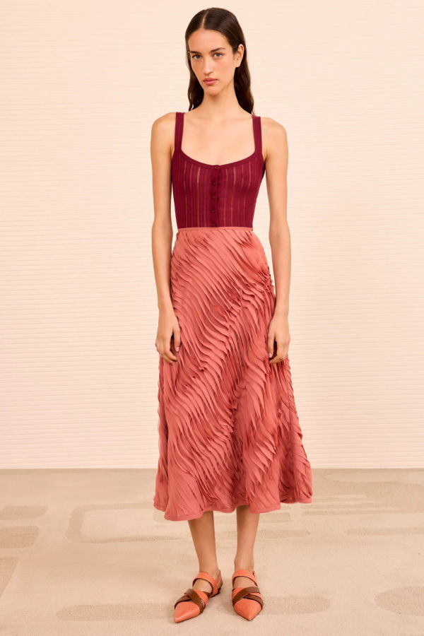 Ulla Johnson Amiko Midi Skirt