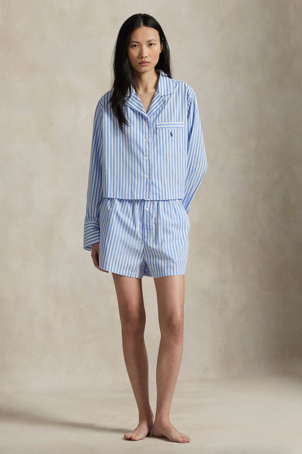Polo Ralph Lauren Crop Boxer PJ Set