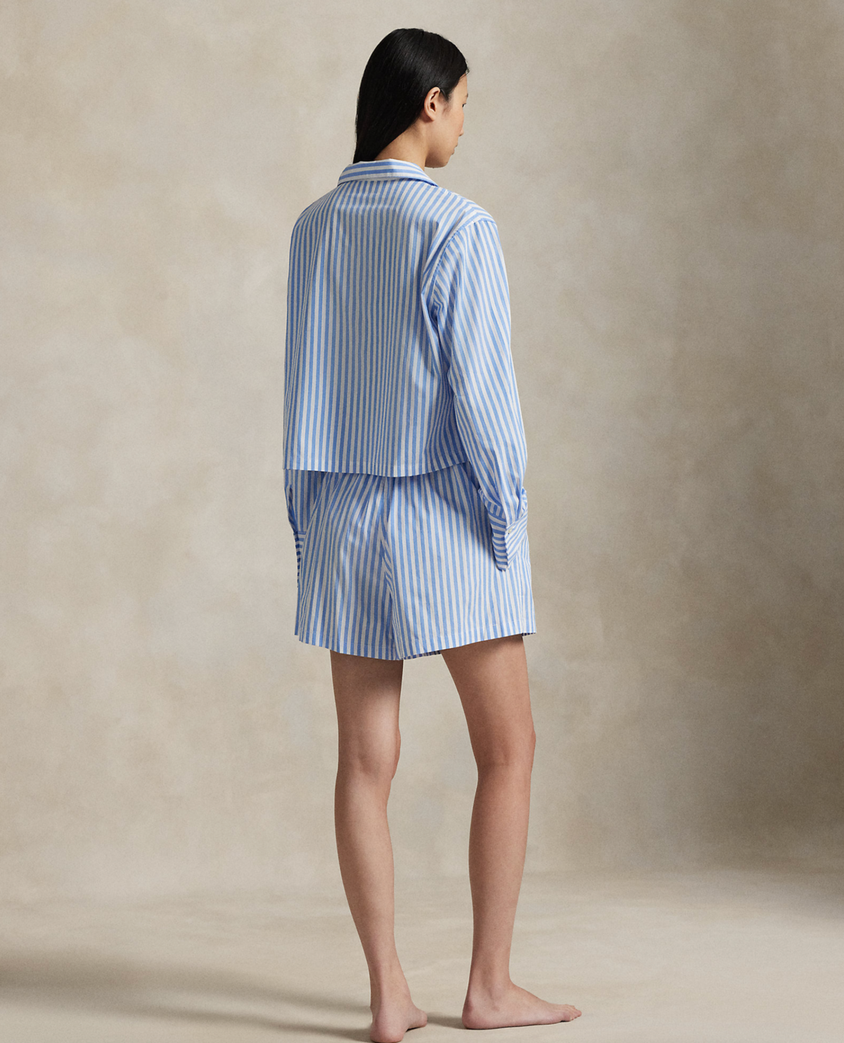 Polo Ralph Lauren Crop Boxer PJ Set - Image 3 of 7