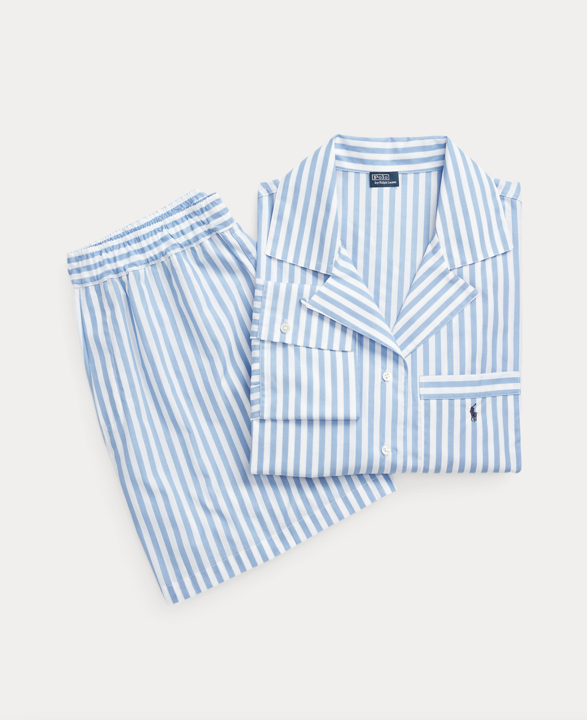 Polo Ralph Lauren Crop Boxer PJ Set - Image 7 of 7