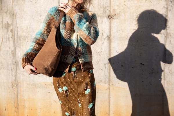 Guest in Residence Buffalo Plaid Cardigan