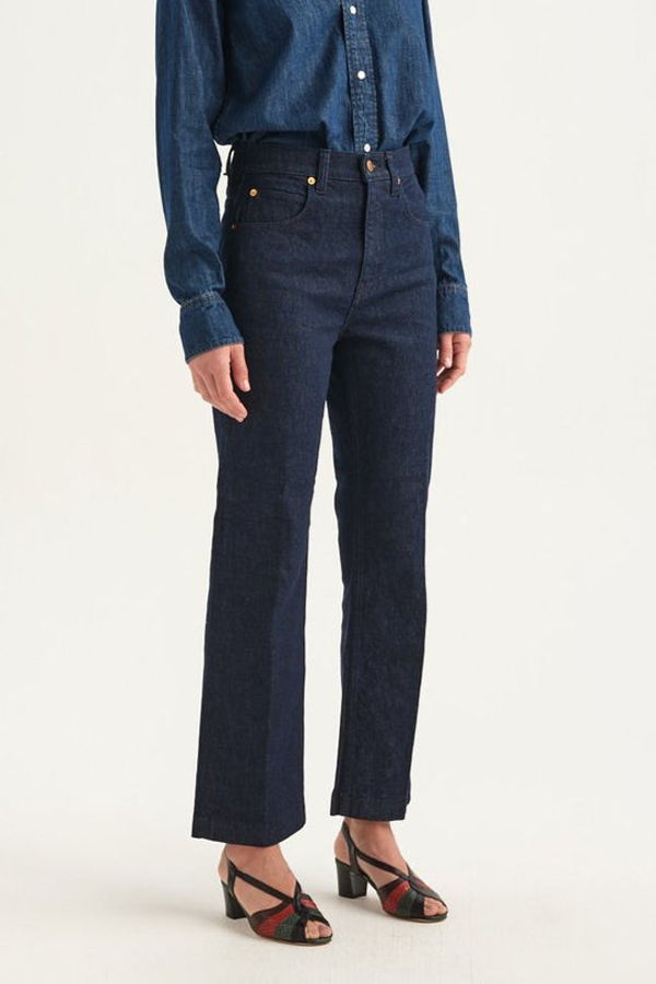 Jamie Haller Kenickie Blind Crease Crop Jeans