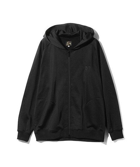 トップス Needles Track Hoody - C/Pe Velour BLACK Needles Track Hoody - C/PE Velour | Apparel » Buy online now!