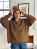 DAĒZA Suri V-Neck Sweater - Thumbnail 1