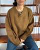 DAĒZA Suri V-Neck Sweater - Thumbnail 2