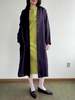 Vintage Kenzo Linen Duster Jacket - Navy - Thumbnail 1