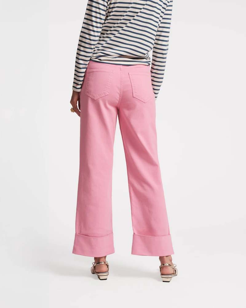 Frances Valentine Smarty Cuff Jeans - Pink