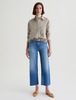 AG Jeans Saige Cropped Wide Leg Jeans - Thumbnail 5