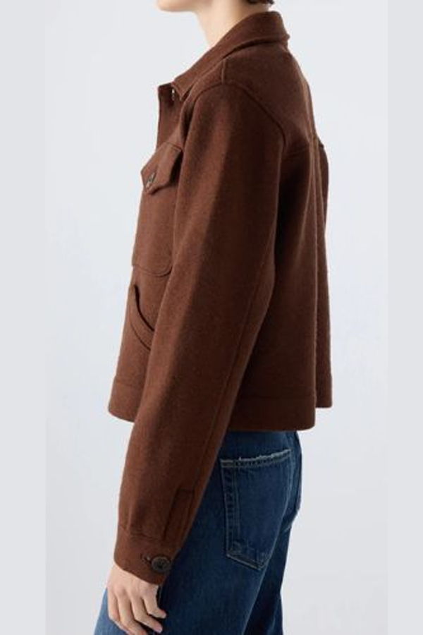 AMO Denim Isabelle Jacket - Cocoa