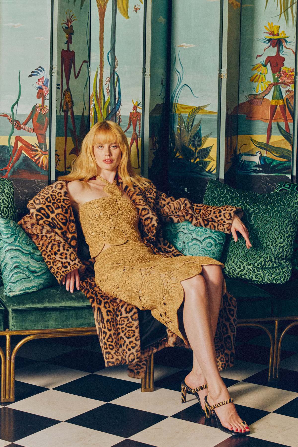 Simon Miller Beep Beep Midi Skirt - Natural - Image 7 of 7