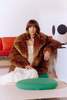 Simon Miller Knox Vegan Fur Coat - Tawny - Thumbnail 4