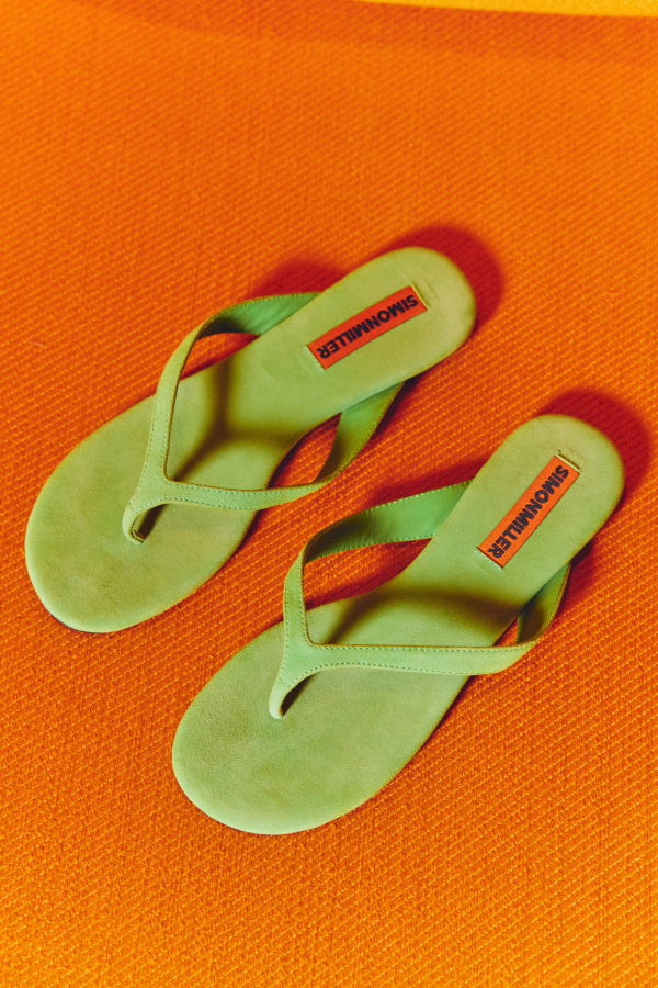 Simon Miller Riviera Thong Sandal - Matcha