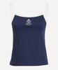 SPORTY & RICH Navy White Top - Navy White - Thumbnail 1