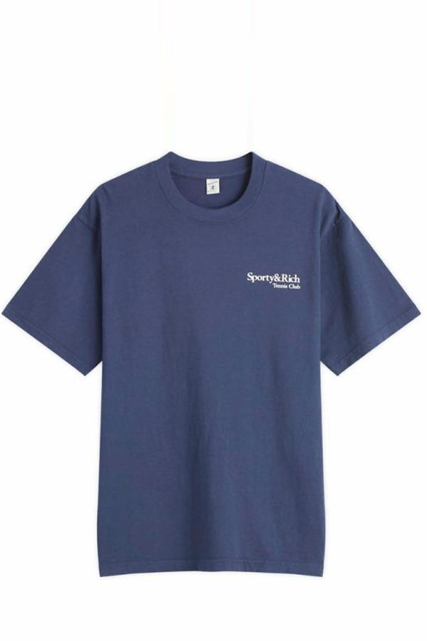 SPORTY & RICH Top - Navy White