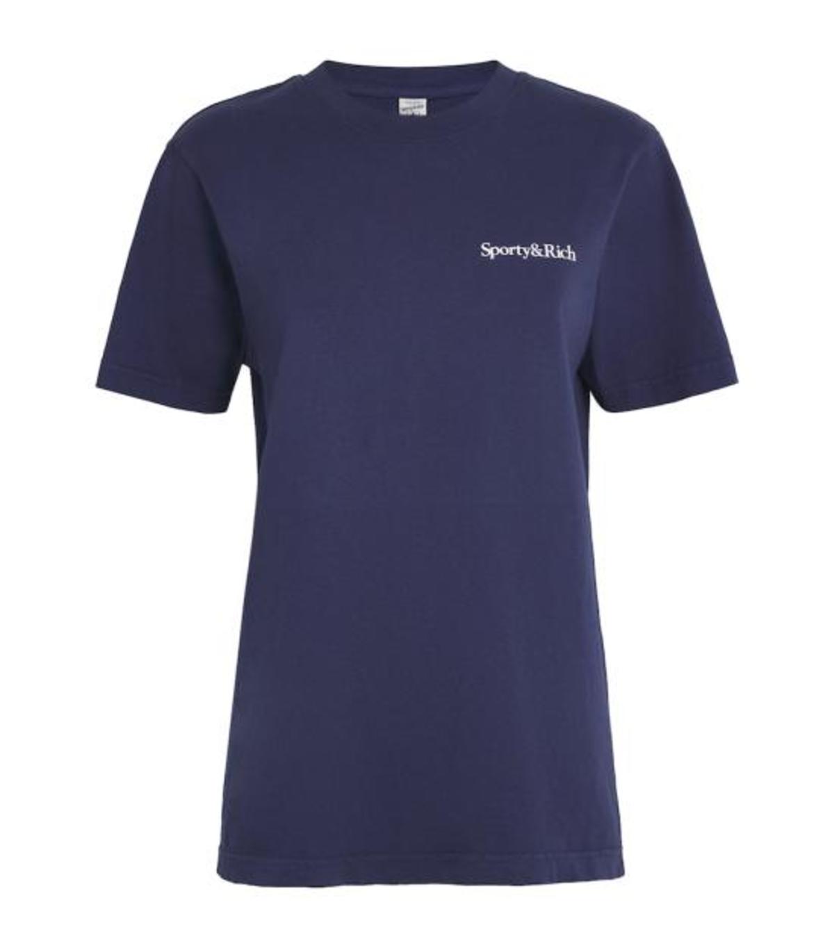 SPORTY & RICH Top - Dark Navy - Image 1 of 2