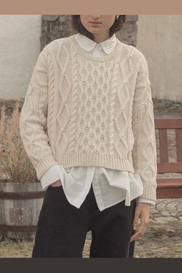 Gillian Stevens Leah Baby Alpaca Sweater