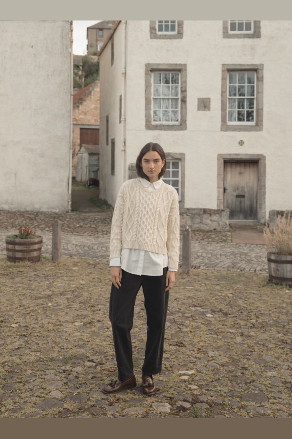 Gillian Stevens Leah Baby Alpaca Sweater