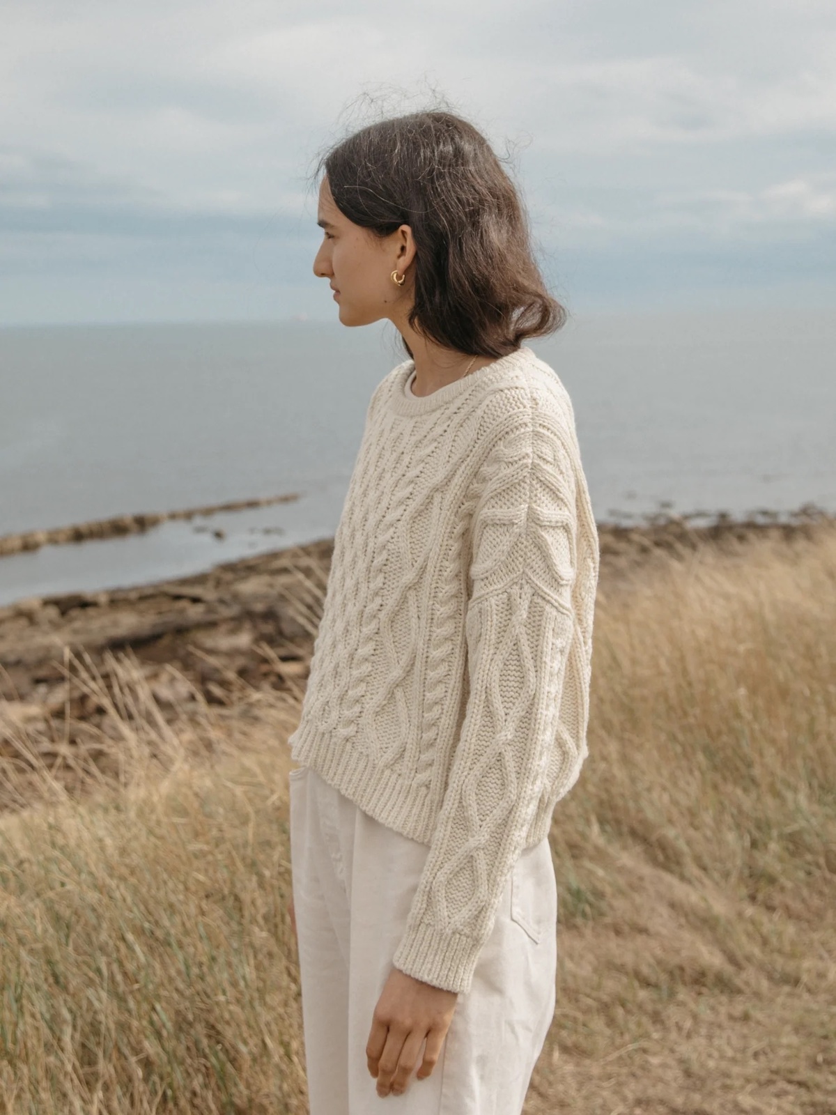 Gillian Stevens Leah Baby Alpaca Sweater - Image 3 of 12