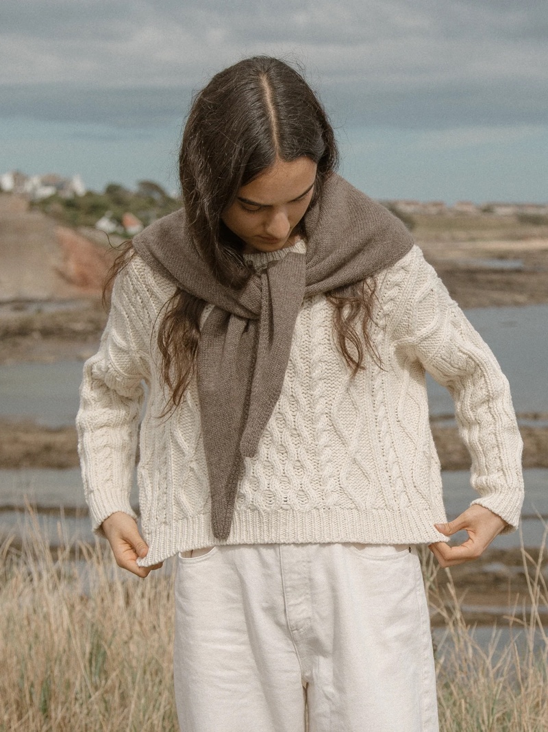 Gillian Stevens Leah Baby Alpaca Sweater