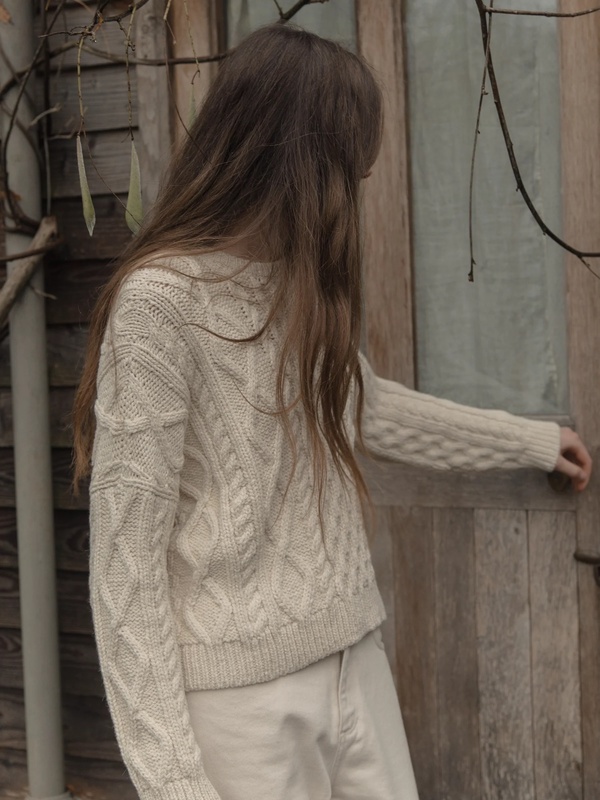 Gillian Stevens Leah Baby Alpaca Sweater