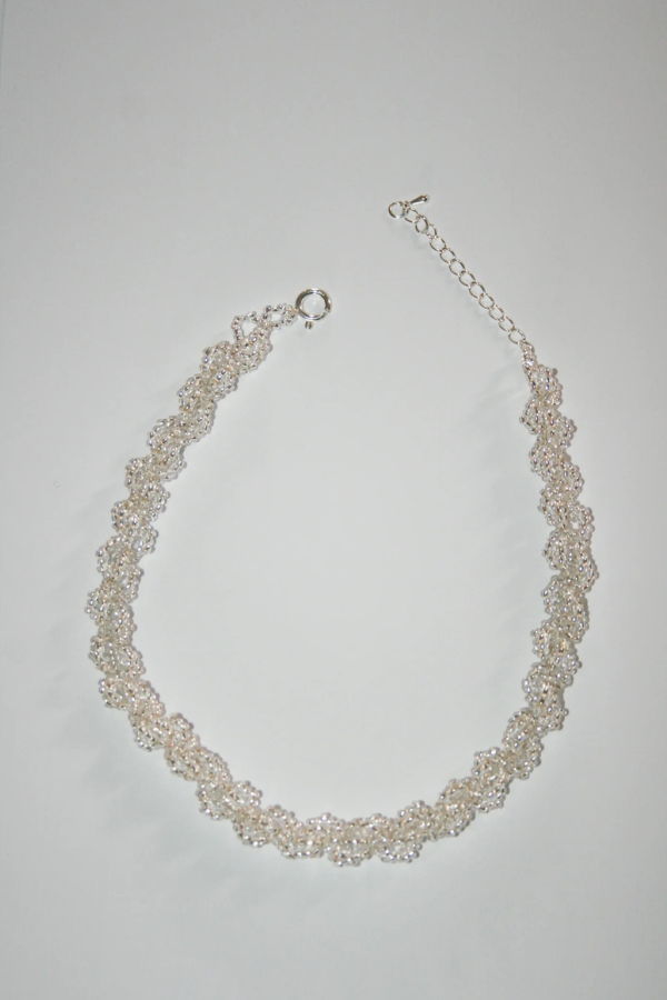 Jacob Ouna 37 cm Necklace - Crystal