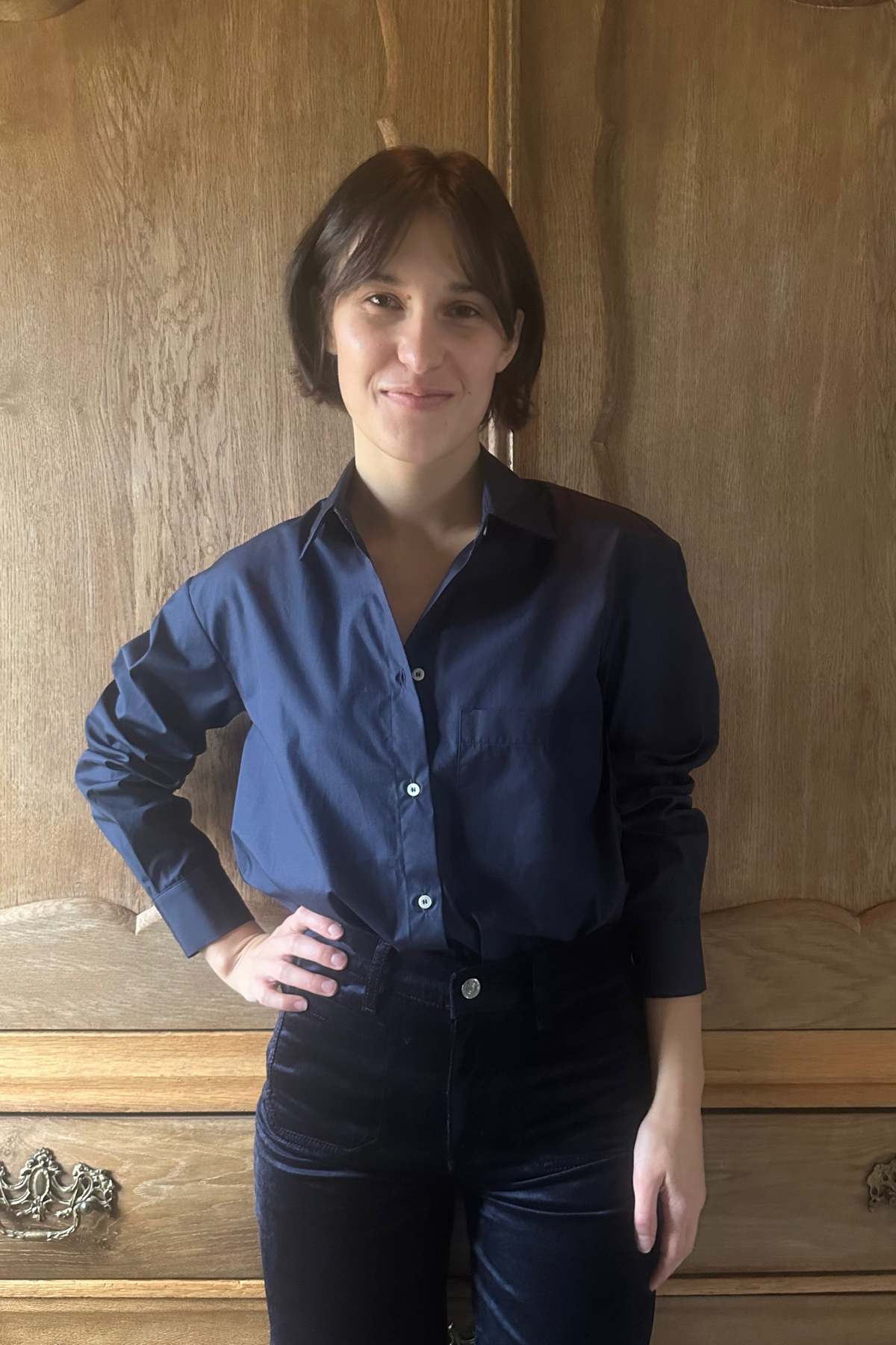 a.shirt Cotton Poplin Shirt - Image 1 of 5