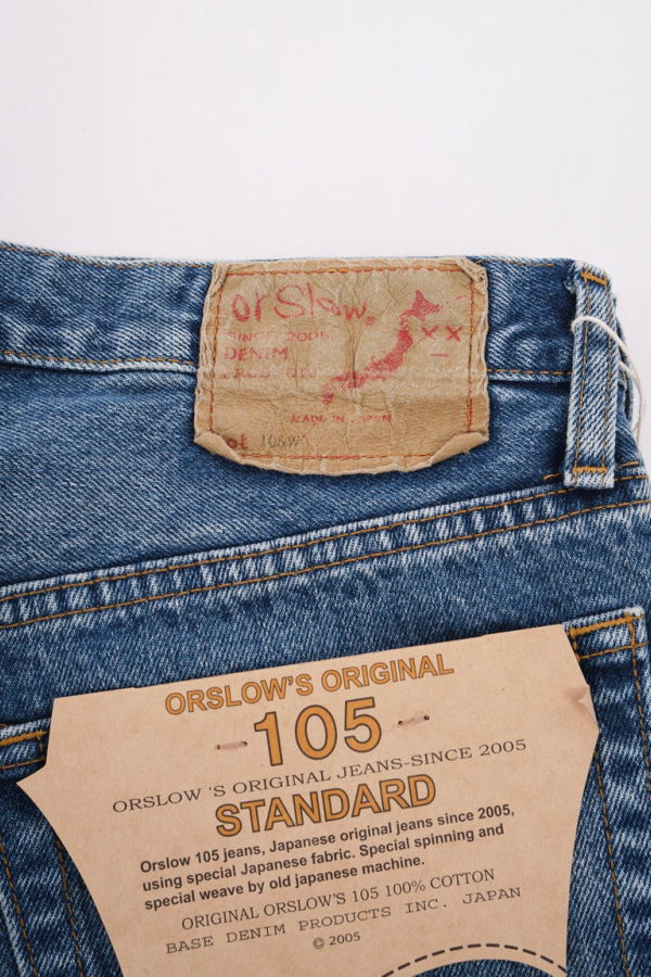Orslow 105 Standard Jean - 90s Denim Used