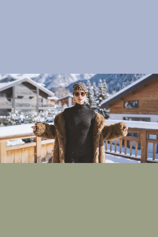 MONOSUIT Black Turtleneck Long Sleeve Full Seamless ECO Bodysuit - Black