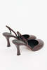 Neous Baten Leather Slingback Pump - Dark Chocolate - Thumbnail 2