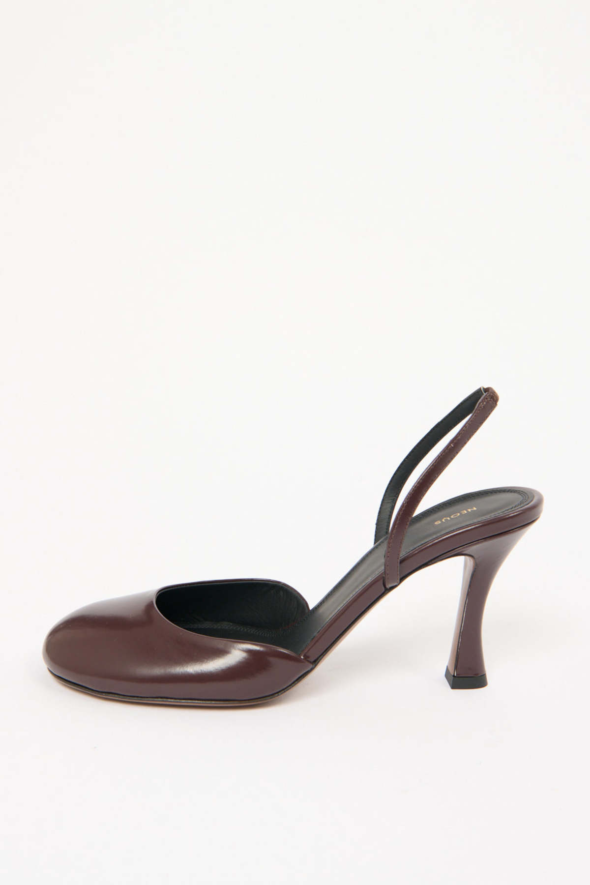 Neous Baten Leather Slingback Pump - Dark Chocolate - Image 4 of 4
