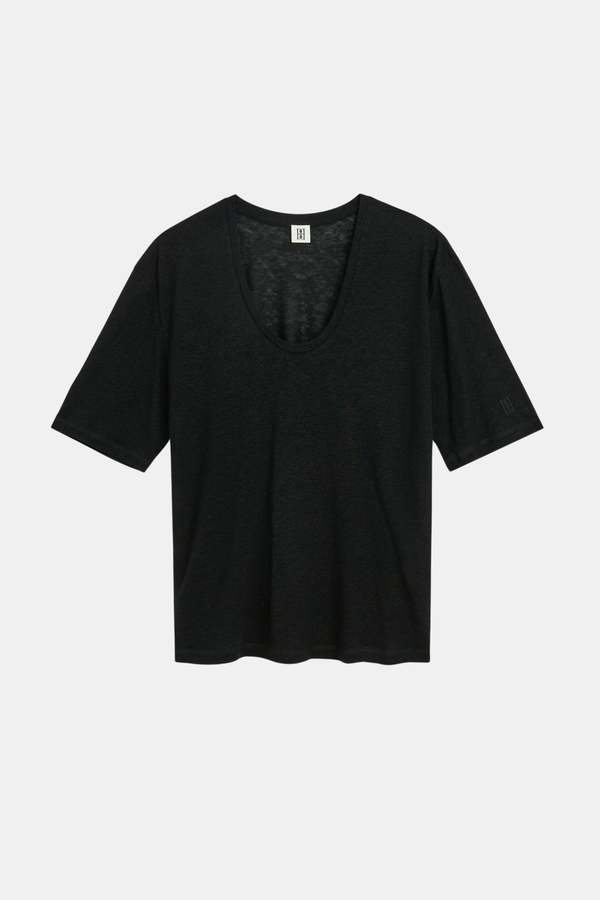 By Malene Birger Amaringa Tee - Black By Malene Birger Amaringa Tee - Black