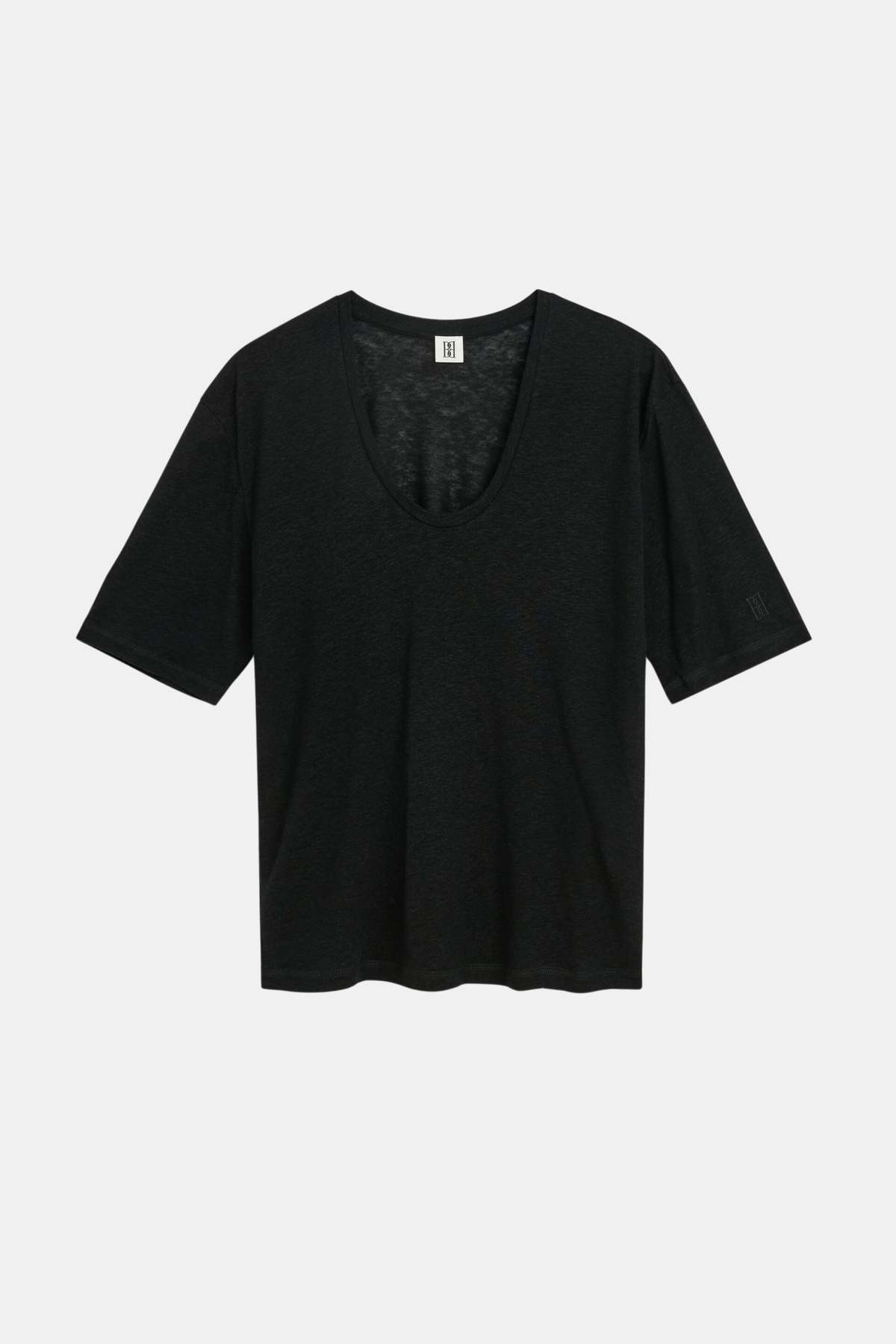 By Malene Birger Amaringa Tee - Black - Image 1 of 3
