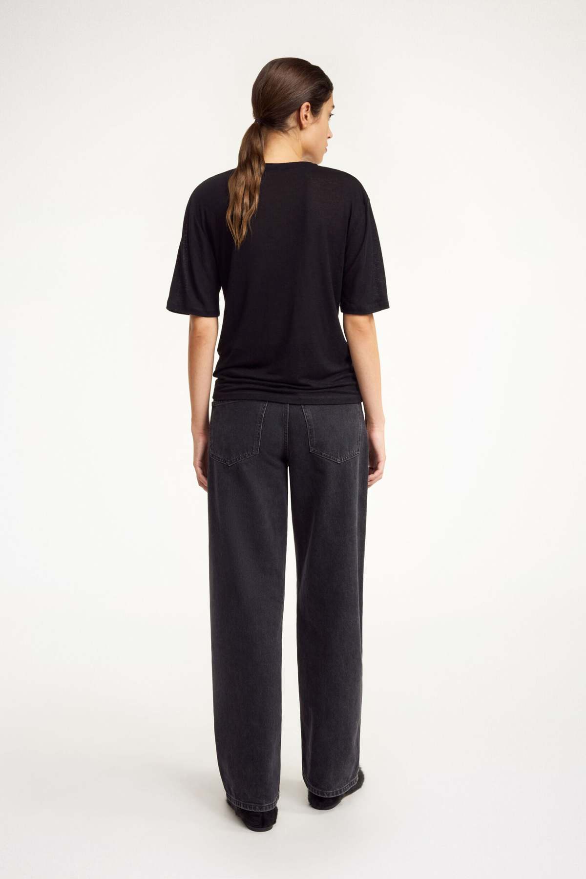 By Malene Birger Amaringa Tee - Black - Image 3 of 3