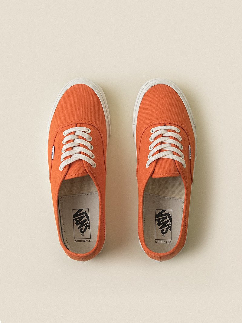 VANS VAULT Canvas OG Style 43 LX Red Orange/Marshmallow Garmentory