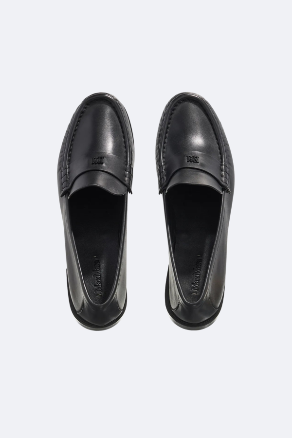 MAX MARA 20mm MM Loafers - Black