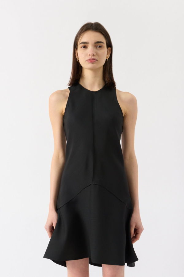 Bite Studios Shield Mini Dress - Black