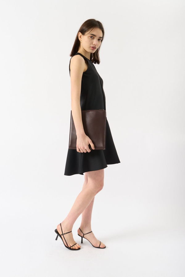 Bite Studios Shield Mini Dress - Black