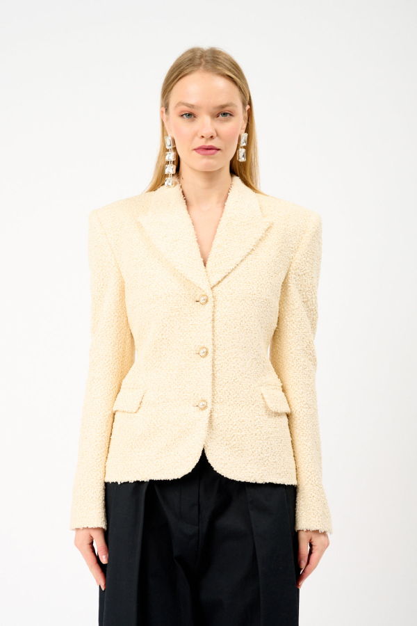 Magda Butrym Bouclé Blazer