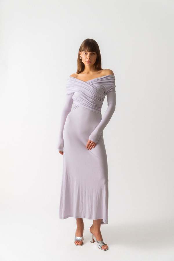 Ninety Percent Cecelia Dress in Lavendula