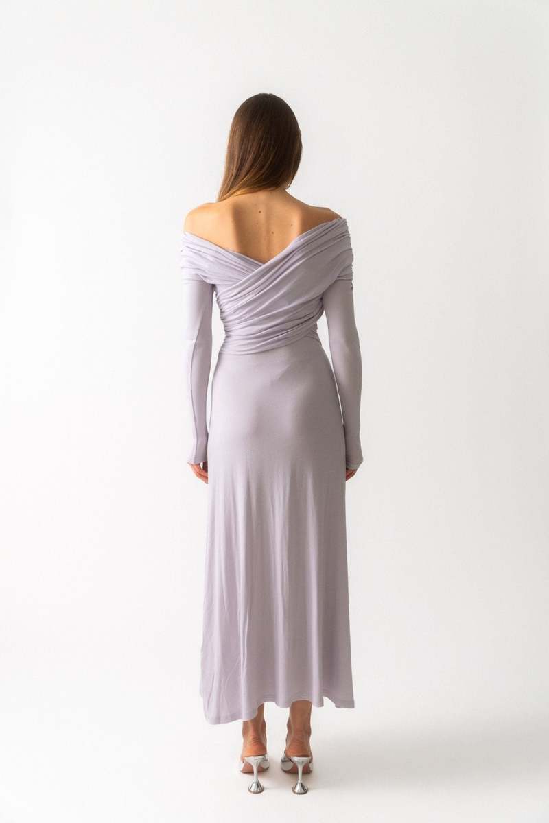 Ninety Percent Cecelia Dress in Lavendula
